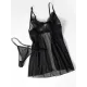 Oh La La Cheri - Astra Babydoll - S/M - Black Oh La La Cheri - Astra Babydoll - S/M - Black