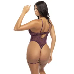 Oh La La Cheri - Elayne Teddy - S/M - Purple Oh La La Cheri - Elayne Teddy - S/M - Purple