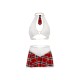 Oh La La Cheri - Academic Affair Set Plus - 1X/2X - Red/White