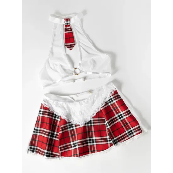Oh La La Cheri - Academic Affair Set Plus - 1X/2X - Red/White