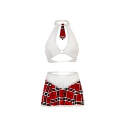 Oh La La Cheri - Academic Affair Set - L/XL - Red/White