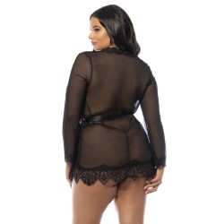 Oh La La Cheri - Provence Robe Plus - 1X/2X -  Black