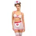 Oh La La Cheri - Naughty Nurse Set - L/XL - Red/White