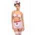 Oh La La Cheri - Naughty Nurse Set - S/M - Red/White