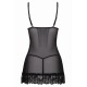 Oh La La Cheri - Valentine Babydoll M Black