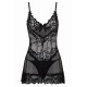 Oh La La Cheri - Valentine Babydoll M Black
