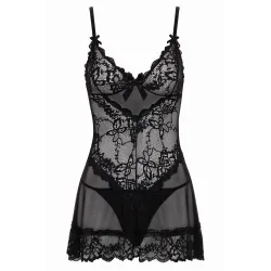 Oh La La Cheri - Valentine Babydoll L Black Oh La La Cheri - Valentine Babydoll L Black