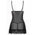 Oh La La Cheri - Valentine Babydoll XL Black