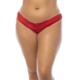 Oh La La Cheri - Paradise Panty - 1X/2X - Red