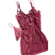 Oh La La Cheri - Marisol Babydoll - S/M - Zinfandel