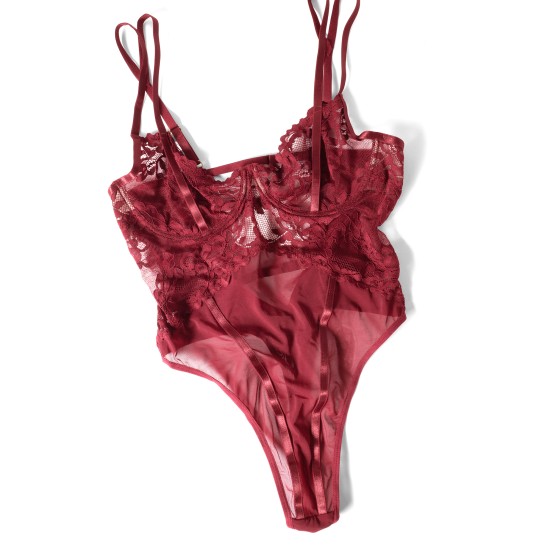 Oh La La Cheri - Marisol Teddy - L/XL - Zinfandel