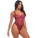 Oh La La Cheri - Marisol Teddy - S/M - Zinfandel