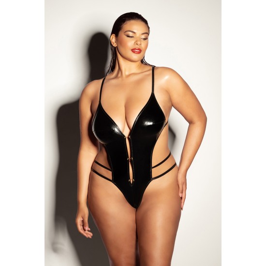 Oh La La Cheri - Whipped Teddy Plus - Queen Size - Black