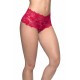 Oh La La Cheri - Goodnight Kiss Panty - L/XL - Red
