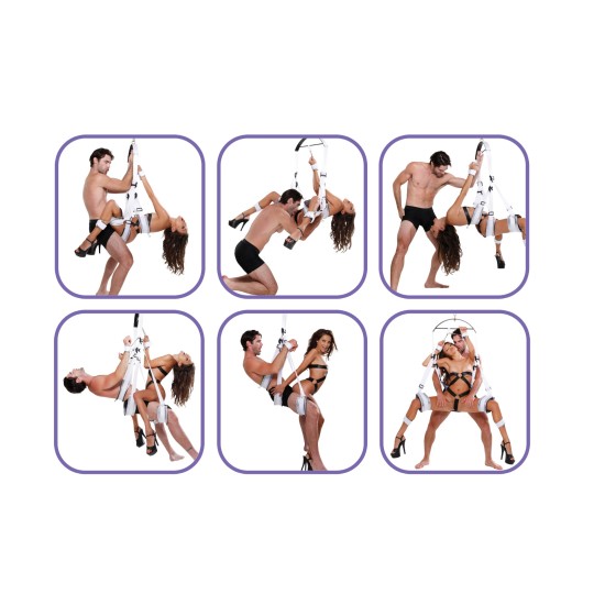 Pipedream - Fetish Fantasy Series - Fantasy Bondage Swing  - White