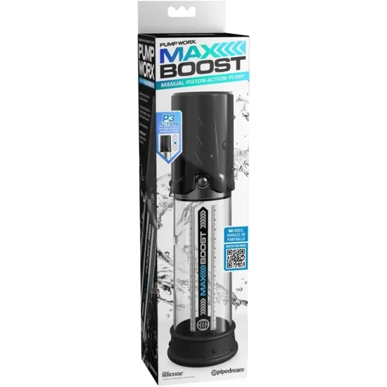 Pipedream - Pump Worx - Max Boost - Black Pipedream - Pump Worx - Max Boost - Black