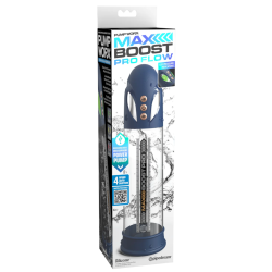 Pipedream - Pump Worx  - Max Boost Pro Flow  - Blue/Clear