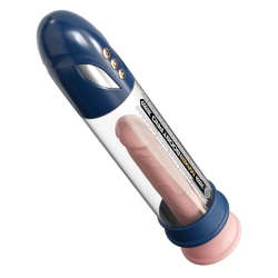 Pipedream - Pump Worx - Max Boost Pro Flow - Blue/Clear Pipedream - Pump Worx - Max Boost Pro Flow - Blue/Clear