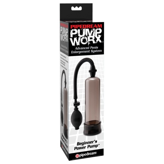 Pipedream - Pump Worx - Beginner's Power Pump - Smoke/Black Pipedream - Pump Worx - Beginner's Power Pump - Smoke/Black
