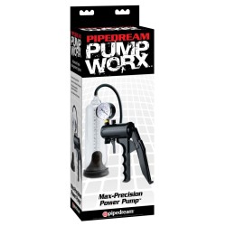 Pipedream - Pump Worx  - Max-Precision Power Pump  - Clear/Black