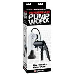 Pipedream - Pump Worx  - Max-Precision Power Pump  - Clear/Black