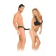 Pipedream - Fetish Fantasy Series - For Him or Her Hollow Strap-On  - Black