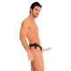Pipedream - Fetish Fantasy Series - For Him or Her Vibrating Hollow Strap-On - Light/Black Pipedream - Fetish Fantasy Series - For Him or Her Vibrating Hollow Strap-On - Light/Black