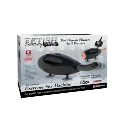 Pipedream - Fetish Fantasy Extreme - International Extreme Sex Machine - Black/Light