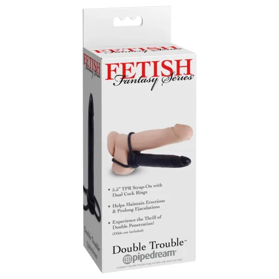 Pipedream - Fetish Fantasy Series - Double Trouble  - Black