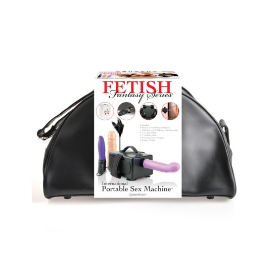 Pipedream - Fetish Fantasy Series - Portable Sex Machine - Black/Light/Purple Pipedream - Fetish Fantasy Series - Portable Sex Machine - Black/Light/Purple