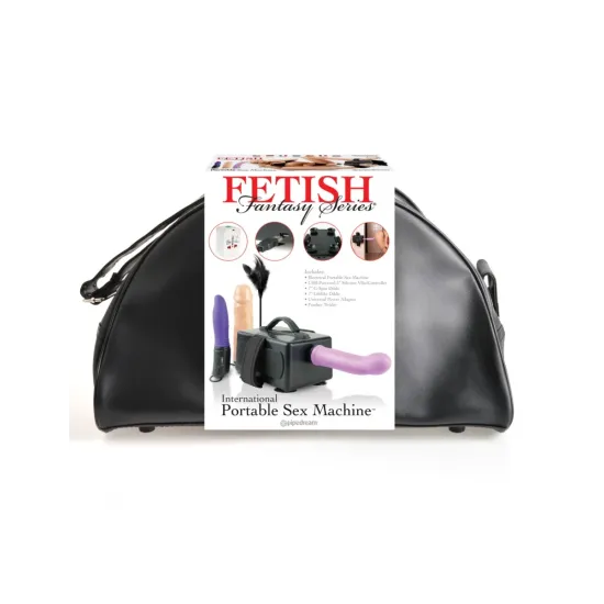 Pipedream - Fetish Fantasy Series - Portable Sex Machine - Black/Light/Purple Pipedream - Fetish Fantasy Series - Portable Sex Machine - Black/Light/Purple