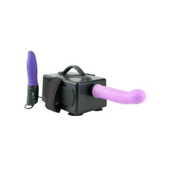 Pipedream - Fetish Fantasy Series - Portable Sex Machine - Black/Light/Purple Pipedream - Fetish Fantasy Series - Portable Sex Machine - Black/Light/Purple