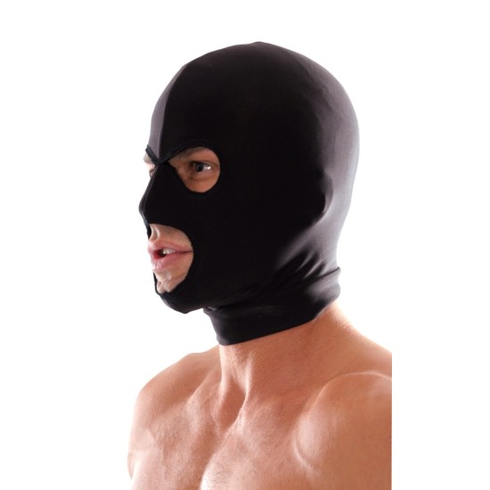 Pipedream - Fetish Fantasy Series - Spandex 3 Hole Hood - Black Pipedream - Fetish Fantasy Series - Spandex 3 Hole Hood - Black