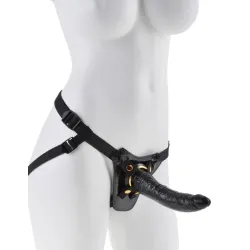 Pipedream - Fetish Fantasy Gold - Designer Strap-On  - Black