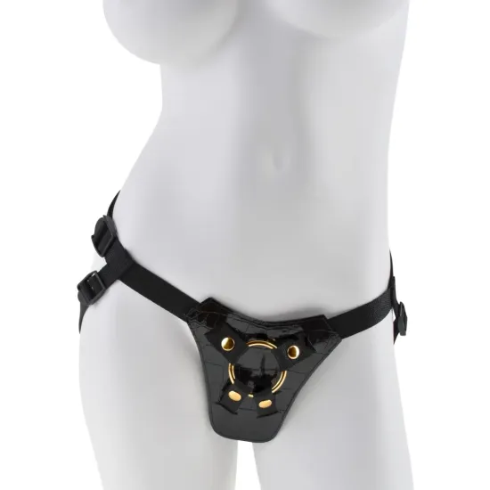 Pipedream - Fetish Fantasy Gold - Designer Strap-On  - Black