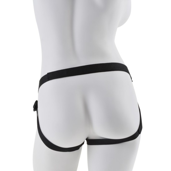 Pipedream - Fetish Fantasy Gold - Designer Strap-On - Black Pipedream - Fetish Fantasy Gold - Designer Strap-On - Black