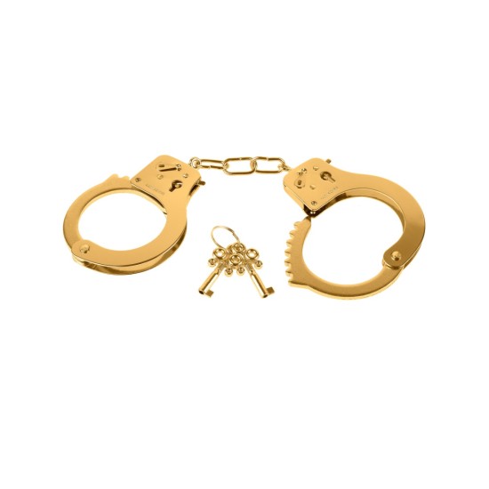 Pipedream - Fetish Fantasy Gold - Metal Cuffs  - Gold