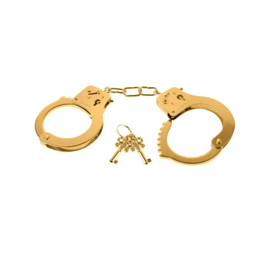 Pipedream - Fetish Fantasy Gold - Metal Cuffs  - Gold