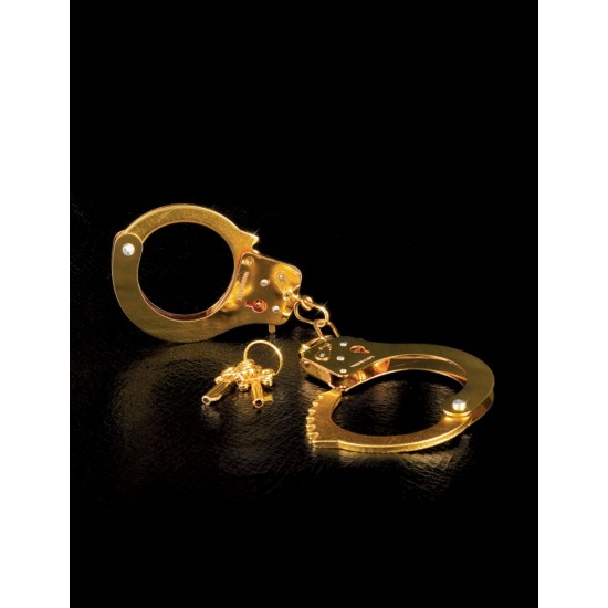 Pipedream - Fetish Fantasy Gold - Metal Cuffs  - Gold