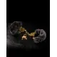 Pipedream - Fetish Fantasy Gold - Deluxe Furry Cuffs - Gold/Black Pipedream - Fetish Fantasy Gold - Deluxe Furry Cuffs - Gold/Black