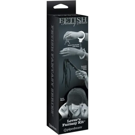 Pipedream - Fetish Fantasy Series Limited Edition - Edition Lover's Fantasy Kit - Black/Silver