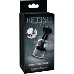 Pipedream - Fetish Fantasy Series Limited Edition - Super Suckers  - Black/Clear