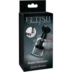 Pipedream - Fetish Fantasy Series Limited Edition - Super Suckers  - Black/Clear