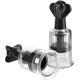 Pipedream - Fetish Fantasy Series Limited Edition - Super Suckers  - Black/Clear