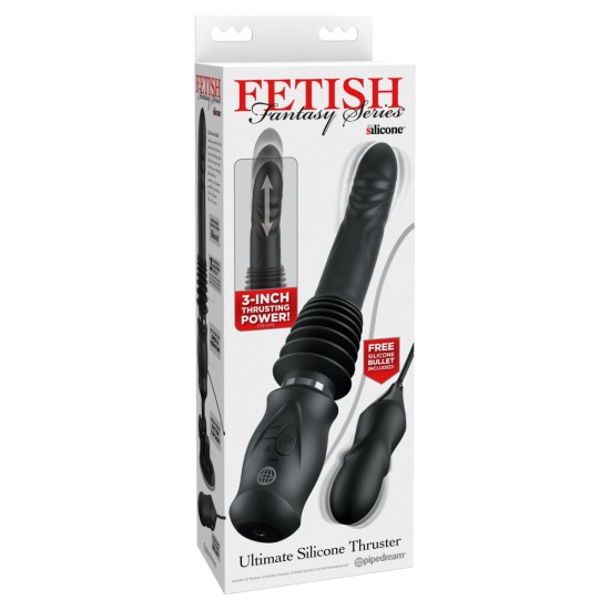 Pipedream - Fetish Fantasy Series - Ultimate Silicone Thruster - Black Pipedream - Fetish Fantasy Series - Ultimate Silicone Thruster - Black