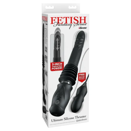 Pipedream - Fetish Fantasy Series - Ultimate Silicone Thruster - Black Pipedream - Fetish Fantasy Series - Ultimate Silicone Thruster - Black