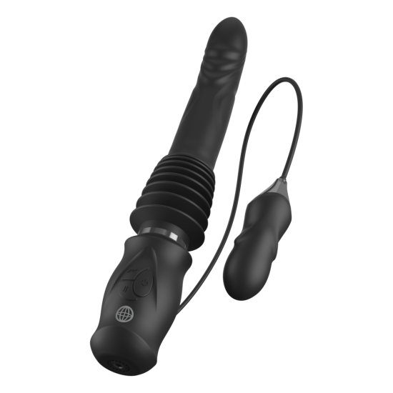 Pipedream - Fetish Fantasy Series - Ultimate Silicone Thruster - Black Pipedream - Fetish Fantasy Series - Ultimate Silicone Thruster - Black