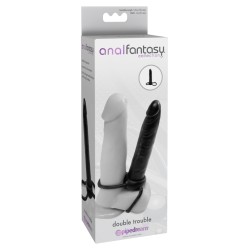 Pipedream - Anal Fantasy Collection - Double Trouble  - Black