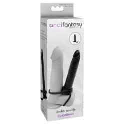 Pipedream - Anal Fantasy Collection - Double Trouble  - Black