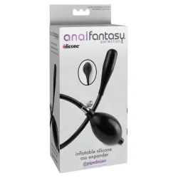 Pipedream - Anal Fantasy Collection - Inflatable Silicone Ass Expander  - Black